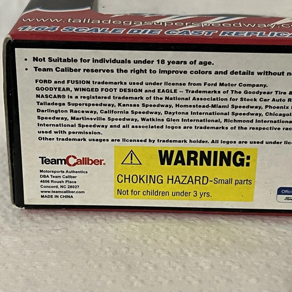 Talladega Super Speedway 2006 1:64 Die Cast Car Chevrolet NASCAR in Box